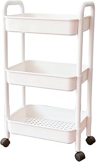 Chariot de rangement rotatif en plastique à 3 niveaux intol avec poignée. DIAYTAR COTE D'IVOIRE est le leader du commerce en ligne en Côte d'Ivoire, avec une sélection impressionnante de produits qui couvrent tous les aspects de la vie quotidienne. Les clients peuvent trouver tout ce dont ils ont besoin, desde les produits alimentaires jusqu'aux accessoires high-tech, en passant par les vêtements et les produits de beauté. La boutique en ligne propose également des offres spéciales et des promotions régulières pour rendre les achats encore plus abordables.