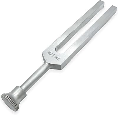 Dipason 528 hz fabriqué à sheffield, en angleterre par raj tuning forks. diapason