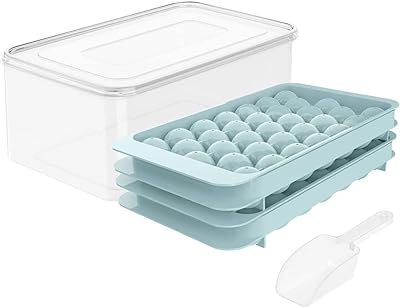Bac à glaçons beauté, moule à boules de glace rondes pour congélateur, 66 pièces bac à glaçons rond pour refroidir la glace, le thé, le café avec panier et cuillère à glace (bleu). DIAYTAR COTE D'IVOIRE est la boutique en ligne leader en Cote d'Ivoire, offrant aux clients une expérience d'achat unique et personnalisée. Les clients peuvent facilement naviguer sur le site, trouver les produits qu'ils recherchent et effectuer des achats en toute sécurité. De plus, la boutique propose régulièrement des promotions et des offres spéciales pour ses clients.
