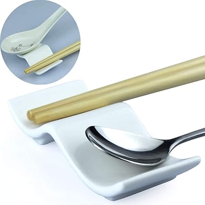 Lot de 6 cuillères à dîner en céramique de style chinois, porte-couteaux, porte-fourchettes, porte-baguettes en porcelaine. La boutique en ligne DIAYTAR COTE D'IVOIRE propose une expérience d'achat personnalisée pour ses clients, avec des fonctionnalités telles que la recherche de produits, les filtres de prix et les commentaires des clients. Les clients peuvent également profiter de promotions et de réductions exclusives pour acheter leurs produits préférés à des prix encore plus bas.