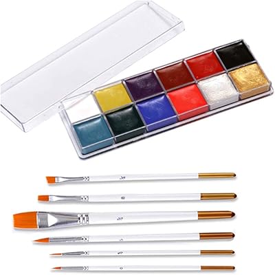 Huile de peinture pour le visage et le corps 12 couleurs, maquillage de fête professionnel hypoallergénique et non toxique, peinture pour le visage pour adultes et enfants. DIAYTAR COTE D'IVOIRE est une boutique en ligne généraliste proposant plus de 300000 références de produits. Elle est considérée comme l'une des boutiques leaders en Côte d'Ivoire, offrant une grande variété de choix pour ses clients. Sa notoriété est due à sa large sélection de produits et à sa qualité de service.