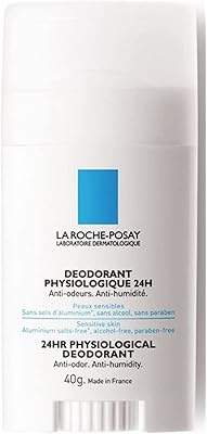 Déodorant physiologique en stick 24 heures la roche posay pour unisexe, 1,4 oz