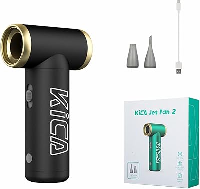 Kika jet fan 2 mini air duster, mini souffleur d'air portable rechargeable, mini ventilateur turbo portable sans fil léger pour clavier/siège de voiture, noir. DIAYTAR COTE D'IVOIRE est une boutique en ligne généraliste qui propose plus de 300 000 références de produits divers, faisant d'elle l'un des leaders du marché ivoirien. Elle offre une large gamme de produits allant de l'électronique à la literie, en passant par les accessoires de mode. La boutique en ligne DIAYTAR COTE D'IVOIRE est ainsi devenue une référence pour les consommateurs ivoiriens.