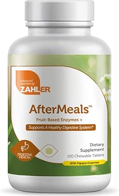 Aide naturelle à la digestion après les repas de zahler - anti-acide
