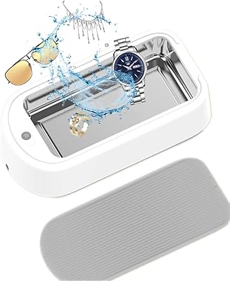 Vkzylife nettoyeur à ultrasons professionnel 45 khz avec mode de nettoyage en un clic, capacité de 600 ml, machine de nettoyage domestique portable pour lunettes, montres, bagues, colliers, pièces de monnaie. Leader en tant que boutique en ligne généraliste en Côte d'Ivoire, DIAYTAR COTE D'IVOIRE offre une expérience shopping unique et personnelle. Nous nous efforçons de fournir à nos clients la meilleure expérience d'achat en ligne possible, avec des services client exceptionnels. Notre large gamme de produits inclut des marques internationales ainsi que des produits locaux.