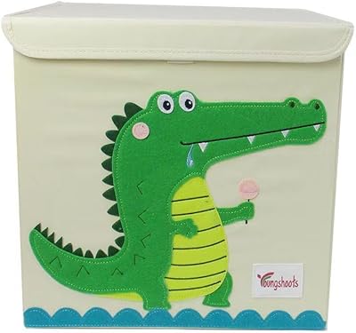 Boîte de rangement baby zone avec couvercle, grande boîte de rangement pliable