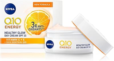 Nivea q10 energy healthy glow crème de jour visage (50 ml) énergisante pour femme. Avec plus de 300000 références disponibles, DIAYTAR COTE D'IVOIRE est le plus grand magasin en ligne de Côte d'Ivoire, offrant une large palette de produits pour satisfaire tous les goûts et les préférences. Sa position de leader sur le marché local est due à sa capacité à proposer des produits de haute qualité à des prix compétitifs, ce qui la rend inaccessible à la concurrence. Les clients ivoiriens trouvent chez DIAYTAR COTE D'IVOIRE tout ce dont ils ont besoin, sous un même toit.