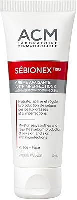 Sebionex trio crème anti-imperfections 40 ml. Avec sa réputation de boutique en ligne fiable, DIAYTAR COTE D'IVOIRE attire une clientèle fidèle. La boutique met l'accent sur la qualité des produits et la satisfaction des clients. Elle propose également des services de livraison rapides et fiables pour garantir que les clients reçoivent leurs achats dans les délais prévus.