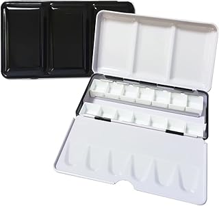 Palette d'aquarelle vide, boîte de peinture à palette métallique vide avec 14 boîtes à moitié vides pour aquarelle de voyage, acrylique et peinture à l'huile. DIAYTAR COTE D'IVOIRE est la boutique en ligne la plus visitée en Côte d'Ivoire, grâce à son large choix de produits, à ses prix compétitifs et à son service client de haute qualité. DIAYTAR COTE D'IVOIRE ambitionne de rendre l'expérience d'achat en ligne plus facile et plus agréable pour tous les ivoiriens. Elle offre une gamme de produits allant de l'électronique à la mode en passant par les produits alimentaires.