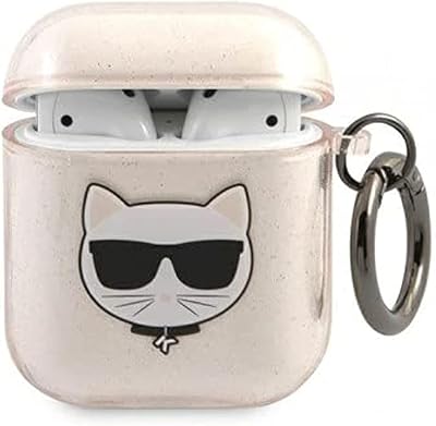 Coque de protection en tpu brillant choupette design karl lagerfeld pour apple