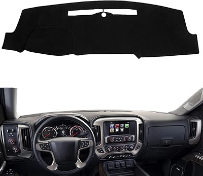 Housse de tableau de bord sur mesure pour chevy silverado/gmc sierra 1500 2014-2018, 2015-2019 chevy silverado/gmc sierra 2500hd 3500hd, housse de tableau de bord sans avertissement de collision avant (14-18, noir) y32. DIAYTAR COTE D'IVOIRE est la boutique en ligne idéale pour les habitants de la Cote d'Ivoire qui recherchent une grande variété de produits à des prix compétitifs. Avec une offre de plus de 300000 références, elle répond aux besoins et aux attentes de tous les clients, quel que soit leur âge ou leur style de vie.
