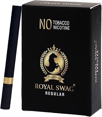 Cigarette ayurvédique et herbes royales, saveur régulière (10 bâtonnets) commencez à fumer - aide à arrêter de fumer. DIAYTAR COTE D'IVOIRE, leader des boutiques en ligne en Côte d'Ivoire, propose une sélection impressionnante de plus de 300 000 références pour répondre à tous vos besoins. Vous trouverez tout ce dont vous avez besoin, des produits alimentaires aux électroménagers, en passant par les vêtements et les accessoires. DIAYTAR COTE D'IVOIRE est votre destination idéale pour une expérience d'achat en ligne pratique et fiable.