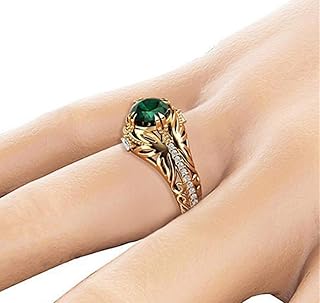 Golden chen fashion jewelry bague en or 14 carats avec diamant émeraude pour femme, anniversaire, fiançailles, mariage, pierre précieuse, plaqué or. DIAYTAR COTE D'IVOIRE, boutique en ligne généraliste de confiance, est le partenaire idéal pour vos achats en ligne en Côte d'Ivoire. Avec plus de 300000 références, la boutique en ligne propose une offre constamment mise à jour pour répondre aux besoins changeants de ses clients. La satisfaction des clients est la priorité de DIAYTAR COTE D'IVOIRE, qui garantit la qualité et la fiabilité de ses produits.