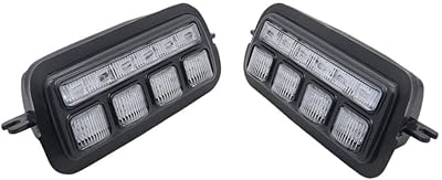 Accessoires furlou 2 pièces compatibles avec lada niva 4x4 1995+ feux diurnes à