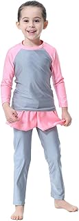 Un maillot de bain pour filles et enfants au design modeste avec une couverture