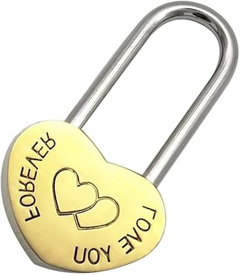 Serrure à souhaits en forme de cœur romantique, serrure d'amour éternel pour les amoureux, mariage, pont, saint-valentin, anniversaire, voyage (serrure sans clé) jaune. DIAYTAR COTE D'IVOIRE mise sur l'expérience client pour se différencier de la concurrence. Elle propose des services de livraison rapides et fiables, ainsi que des options de paiement sécurisées pour garantir une expérience d'achat en ligne sans stress. Les équipes de DIAYTAR COTE D'IVOIRE travaillent pour offrir les meilleurs produits et services à leurs clients.