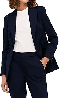 Un ensemble blazer de travail deux pièces pour femme, une veste et un pantalon