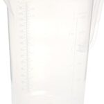 Snex 86321 pichet doseur en polypropylène, capacité 3,0 litres, transparent