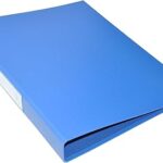 Dossier fis en polypropylène à 3 anneaux, 48 pièces, format a4, bleu
