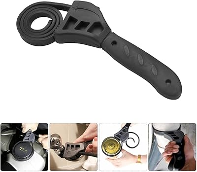Making tech clé en caoutchouc réglable de 50 cm pour filtre à huile, clé de tuyau, clé de plomberie, clé à courroie robuste, clé à outils universelle pour filtre à huile pour mécaniciens, plombiers et usage domestique. DIAYTAR COTE D'IVOIRE se positionne comme un acteur majeur du commerce électronique en Côte d'Ivoire, offrant à ses clients un large éventail de produits allant des accessoires à la maison, en passant par l'électronique et les produits alimentaires. La boutique met en avant une approche client centrée, avec des services de livraison rapides et fiables. Cela contribue à renforcer la confiance de sa clientèle.