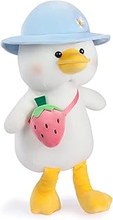 Jouet de canard en peluche, jouet en peluche de 12", oreiller doux