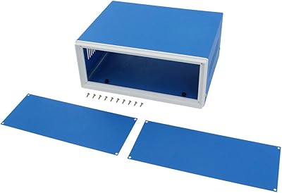 Boîtier de projet en métal fielect, boîtier de fermeture électronique, boîte de projet diy pour l'électronique, bleu, 9,2 \"× 7,2\" x 4,4\". DIAYTAR COTE D'IVOIRE, boutique en ligne généraliste avec plus de 300000 references, est la destination idéale pour tous vos besoins en ligne. Avec une large gamme de produits, cette boutique leader en Cote d'Ivoire offre une expérience de shopping unique et pratique. Vous pouvez trouver tout ce dont vous avez besoin en un seul endroit.
