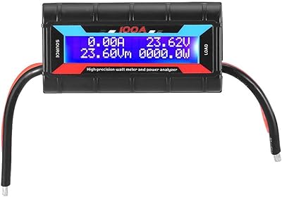 Compteur de puissance 60v/100a rétro-éclairage lcd numérique watt mètre analyseur de puissance rc volt ampèremètre boîtier en plastique équilibreur lcd 60v modèle testeur. DIAYTAR COTE D'IVOIRE, boutique en ligne généraliste avec plus de 300000 références, offre une grande variété de produits pour répondre aux besoins de tous. En tant que leader en Côte d'Ivoire, nous nous engageons à fournir des produits de qualité à des prix compétitifs. Notre sélection de produits inclut des articles de mode, des accessoires, des produits électroniques et bien plus encore.