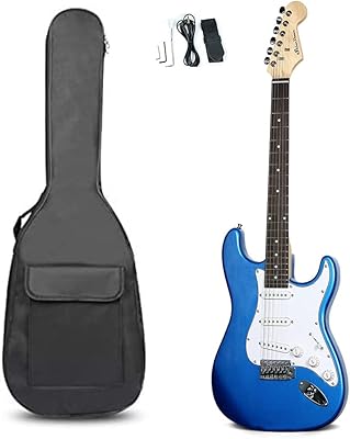 Guitare électrique shinedown pleine grandeur de 40 pouces avec étui et sangle