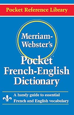 Dictionnaire merriam webster pocket français-anglais