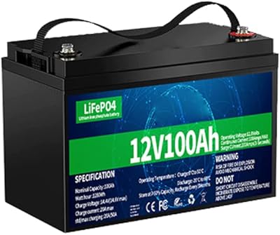 Batterie lifepo4 12v 100ah 4000+ à cycle profond rechargeable de classe a batterie au lithium. La boutique en ligne DIAYTAR COTE D'IVOIRE propose une expérience d'achat en ligne sécurisée et pratique, avec des options de paiement variées et des délais de livraison rapides. Elle compte une équipe de service client dédiée pour aider les clients avec leurs commandes et répondre à leurs questions. Les produits sont sélectionnés pour leur qualité et leur accessibilité.