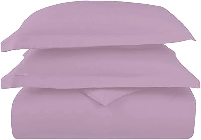 Housse de couette bizona new purple en coton 600 fils, 3 pièces 100