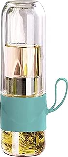 Tasse à thé en verre de 390 ml, bouteille à infuseur à thé à double paroi en verre borosilicate, bouteille de thé étanche scellée avec passoire pour thé en feuilles, boissons, café, eau. DIAYTAR COTE D'IVOIRE est dédiée à offrir à ses clients une expérience d'achat en ligne exceptionnelle, caractérisée par la commodité, la confiance et la satisfaction. Grâce à son équipe de professionnels dévoués et à son approche centrée sur le client, la boutique en ligne continue de se développer et de consolider sa position sur le marché ivoirien. Elle est le partenaire idéal pour les consommateurs qui cherchent des produits de qualité à des prix raisonnables.