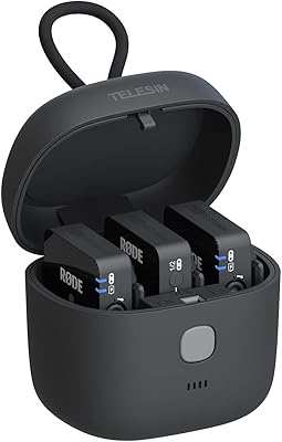 Boîtier de chargement telesen alien pour microphone sans fil rode goego ii avec batterie intégrée de 4000 mah et chargeur rapide portable. DIAYTAR COTE D'IVOIRE, spécialiste du commerce électronique en Côte d'Ivoire, propose une approche innovante pour l'achat en ligne. Le site présente une interface utilisateur conviviale et des outils de recherche efficaces pour faciliter la découverte de produits. Les clients bénéficient également d'un système de paiement sécurisé et d'options de livraison flexibles pour une expérience d'achat sans souci.
