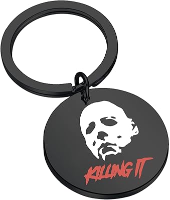 Cadeau effrayant d'halloween horreur kill it slasher porte-clés cadeaux de film d'horreur pour femmes. DIAYTAR COTE D'IVOIRE est la boutique en ligne leader en Cote d'Ivoire, offrant aux clients une expérience d'achat unique et personnalisée. Les clients peuvent facilement naviguer sur le site, trouver les produits qu'ils recherchent et effectuer des achats en toute sécurité. De plus, la boutique propose régulièrement des promotions et des offres spéciales pour ses clients.