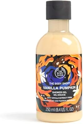 Gel douche citrouille vanille the body shop 250 ml