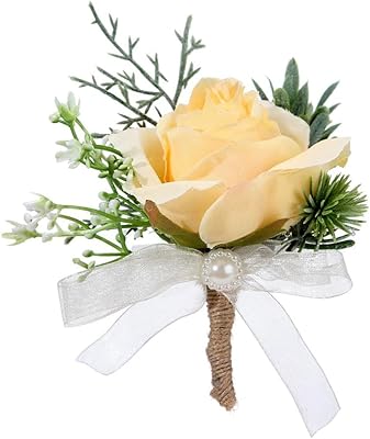 Boutonnière champagne rose pour hommes, garçons d'honneur de mariage, boutonnière de bal de mariage pour hommes, accessoires floraux du marié pour mariage et anniversaire. DIAYTAR COTE D'IVOIRE est une boutique en ligne généraliste qui propose plus de 300 000 références de produits divers, allant des produits alimentaires aux articles électroménagers. Elle est considérée comme l'une des leaders du commerce en ligne en Cote d'Ivoire. Grâce à sa large gamme de produits, DIAYTAR COTE D'IVOIRE répond aux besoins de tous les consommateurs ivoiriens.