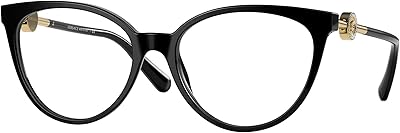 Monture de lunettes en cristal versace medusa pour femme, ve 3298b, couleur noire, taille 55/17/140, noir, 55/17/140. DIAYTAR COTE D'IVOIRE offre un large éventail de services pour améliorer l'expérience d'achat en ligne, allant de la recherche de produits à la livraison. La boutique est équipée d'outils de navigation avancés et de filtres de recherche pour faciliter la découverte de produits. Les clients peuvent également profiter de conseils d'achat et de recommandations basées sur leurs préférences.