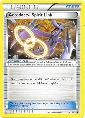 Pokémon - aerodactyl spirit link (xy99) - promos xy black star - holo