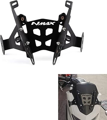 Lève-brise de pare-brise d'accessoires de moto evomosa pour yamaha nmax 155 2020-2021