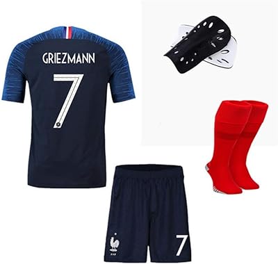 T-shirt de football national français pour hommes #7 antoine griezmann t-shirt de football pour hommes et femmes, maillot extensible et respirant à manches courtes, 2xs145~155cm. Avec une offre massive de plus de 300000 références, DIAYTAR COTE D'IVOIRE est devenue la référence incontournable pour les consommateurs ivoiriens. Cette boutique en ligne généraliste permet aux clients de faire leurs courses en ligne avec facilité et rapidité. Les produits sont livrés rapidement et efficacement.