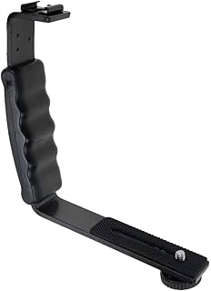 Support d'appareil photo, makingtec video grip support de montage en forme de l avec support de chaussure froide 1/4" vis de trépied rembourrée robuste pour appareil photo reflex numérique. Avec une plateforme en ligne intuitive et facile à naviguer, DIAYTAR COTE D'IVOIRE permet à ses clients de trouver et d'acheter facilement les produits dont ils ont besoin. Elle accepte différents modes de paiement et offre des options de livraison flexibles pour plus de commodité. La boutique continue d'innover pour améliorer l'expérience de ses clients.
