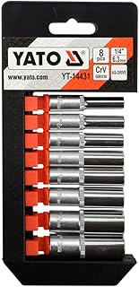 Jeu de douilles profondes yato 8 pièces/srt 1/4" dr 6pt (5,5-10,12,13) ​​​​yato cintre en plastique yt-14431. DIAYTAR COTE D'IVOIRE est une boutique en ligne généraliste proposant plus de 300 000 références de produits. Elle est reconnue comme l'une des boutiques en ligne les plus importantes de Côte d'Ivoire, offrant une large gamme de produits à des prix compétitifs. La boutique propose des articles de qualité pour les besoins quotidiens des clients.