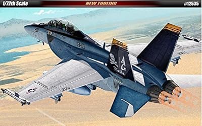 1/72 usn f/a-18f\"vfa-103 jolly rogers\" / kit modèle academy / #12535