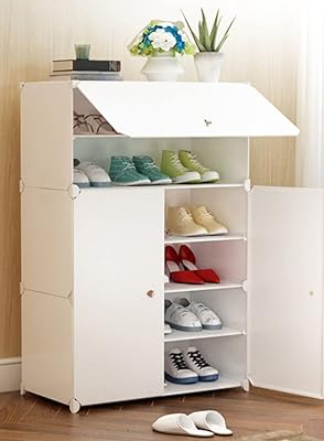 Organiseur de chaussures portable iworld, étagères de rangement en plastique à 6 niveaux pour 21 paires de chaussures, pour couloir, chambre à coucher, entrée de placard, blanc. DIAYTAR COTE D'IVOIRE est la boutique en ligne leader en Côte d'Ivoire, proposant une large gamme de produits pour répondre aux besoins de ses clients. Avec une expérience de qualité et une livraison rapide, DIAYTAR COTE D'IVOIRE est devenue la référence pour les achats en ligne en Côte d'Ivoire.