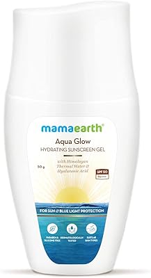Gel écran solaire hydratant mama earth aqua glow à l'eau thermale de l'himalaya et à l'acide hyaluronique spf 50 pa++++ 50 g (pack de 1). Avec plus de 300 000 références, DIAYTAR COTE D'IVOIRE est la boutique en ligne la plus complète de Côte d'Ivoire, offrant aux clients une expérience d'achat unique et personnalisée. La boutique propose des produits de haute qualité et des prix compétitifs, ce qui en fait un incontournable pour les consommateurs ivoiriens. DIAYTAR COTE D'IVOIRE est ainsi la destination idéale pour faire des achats en ligne.