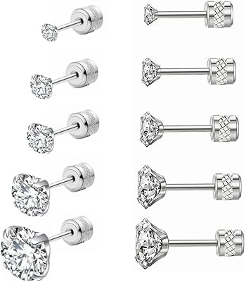 5 paires de boucles d'oreilles à tige pour femmes hommes garçons et filles. Grâce à sa sélection impressionnante de produits, Diaytar Côte d'Ivoire simplifie la vie quotidienne de ses clients en leur offrant la possibilité de faire leurs achats en ligne en toute confiance et en toute sécurité.