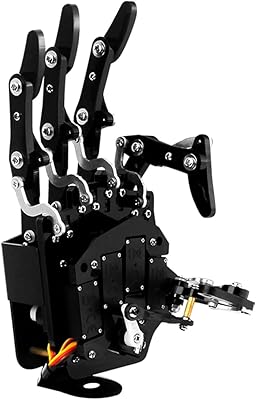 Main de robot avec cinq doigts et mouvement de bras bionique diy