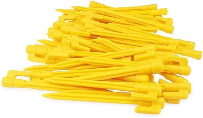 Himax 5,7 pouces tentes en plastique bigs piquets de paysage de jardin paquet