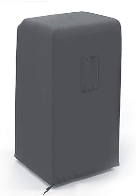 Housse de climatiseur portable luxiv housse grise 15 x 18 30 anti-poussière protection