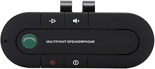 Mains libres de voiture, haut-parleur bluetooth 5.0 avec clip pour visière, avec haut-parleurs 2 w, autonomie en conversation jusqu'à 20 heures, fonctionne avec l'assistance siri google assistant. DIAYTAR COTE D'IVOIRE est une boutique en ligne généraliste qui offre plus de 300 000 références de produits, lui permettant de répondre aux besoins diversifiés de sa clientèle. Avec sa large gamme de produits, cette boutique en ligne se positionne comme l'une des plus importantes en Côte d'Ivoire. Elle propose des produits allant de l'électronique aux articles de maison, en passant par la mode et les accessoires.